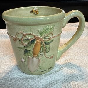 Marjolein Bastin Garden Series Mug By Hallmark Sage Green